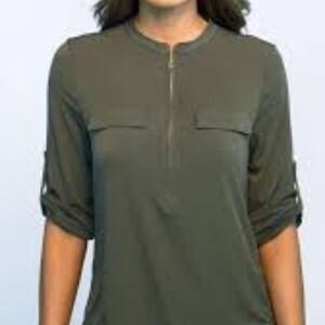 Anatomie Astrid Blouse with Zipper